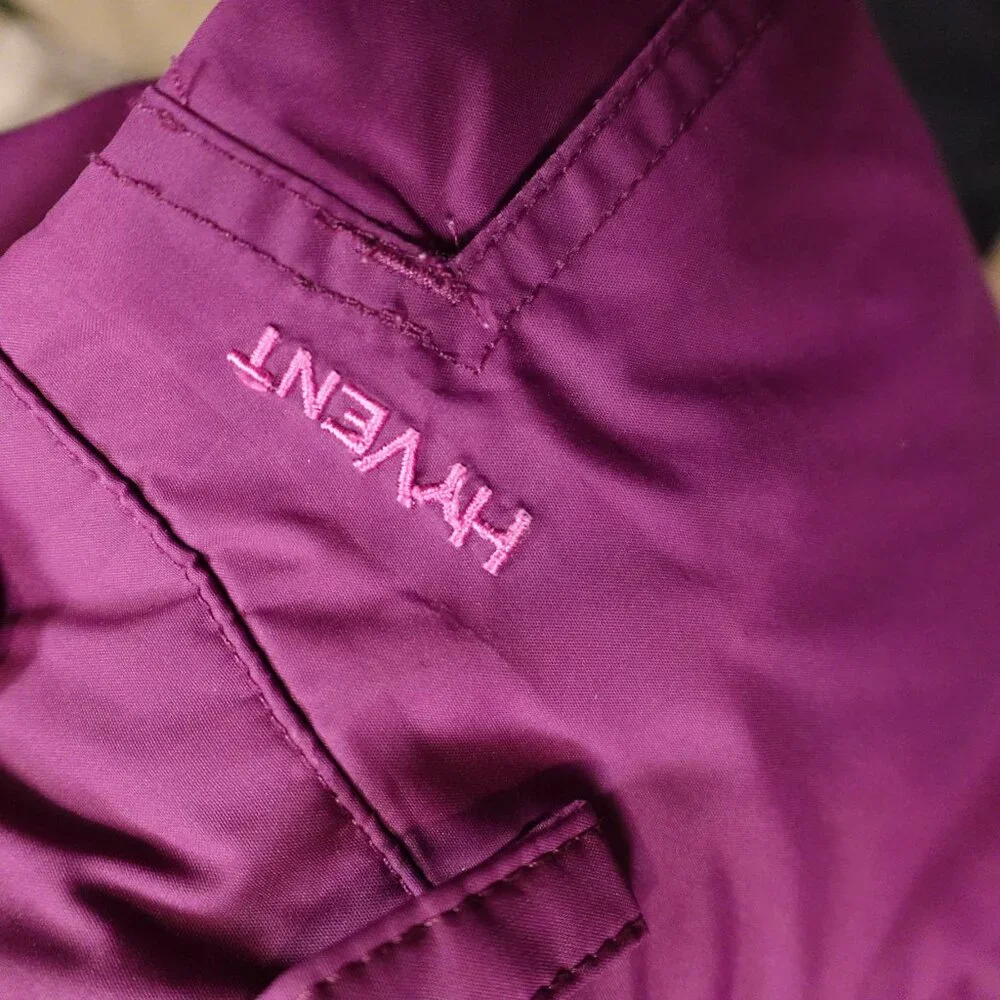 The North Face HyVent Snow Pants‎ Girls XXS (5) Purple Insulated Winter Ski